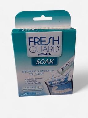 Soak Cleaning Crystals in Teal Packaging
